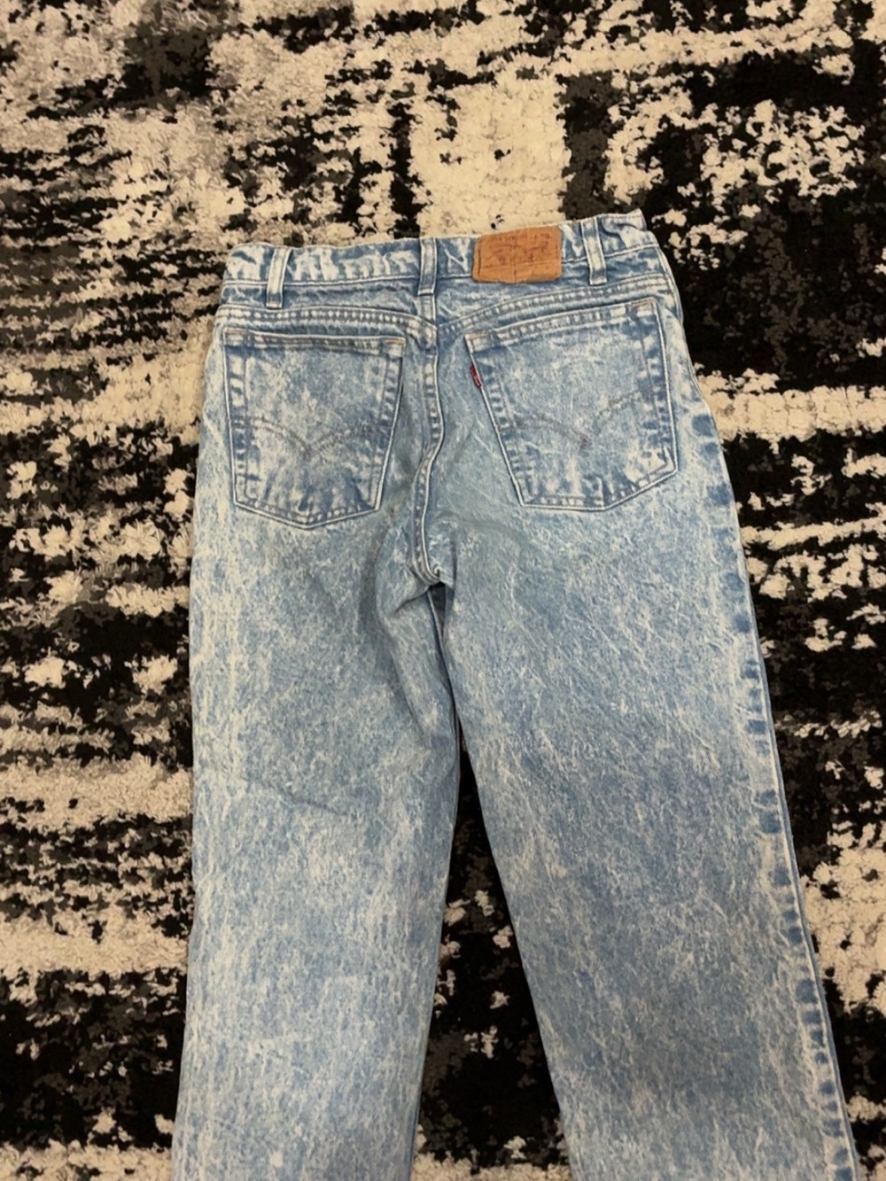 Light Wash Acid Wash Jeans Levi’s men’s 28 women’s 25